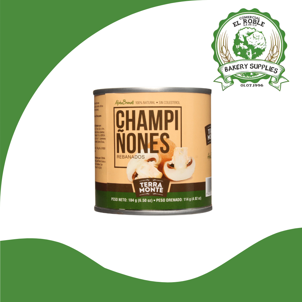 [101891] TERRAMONTE CHAMPIÑONES REBANADOS 24/184 GRAMOS