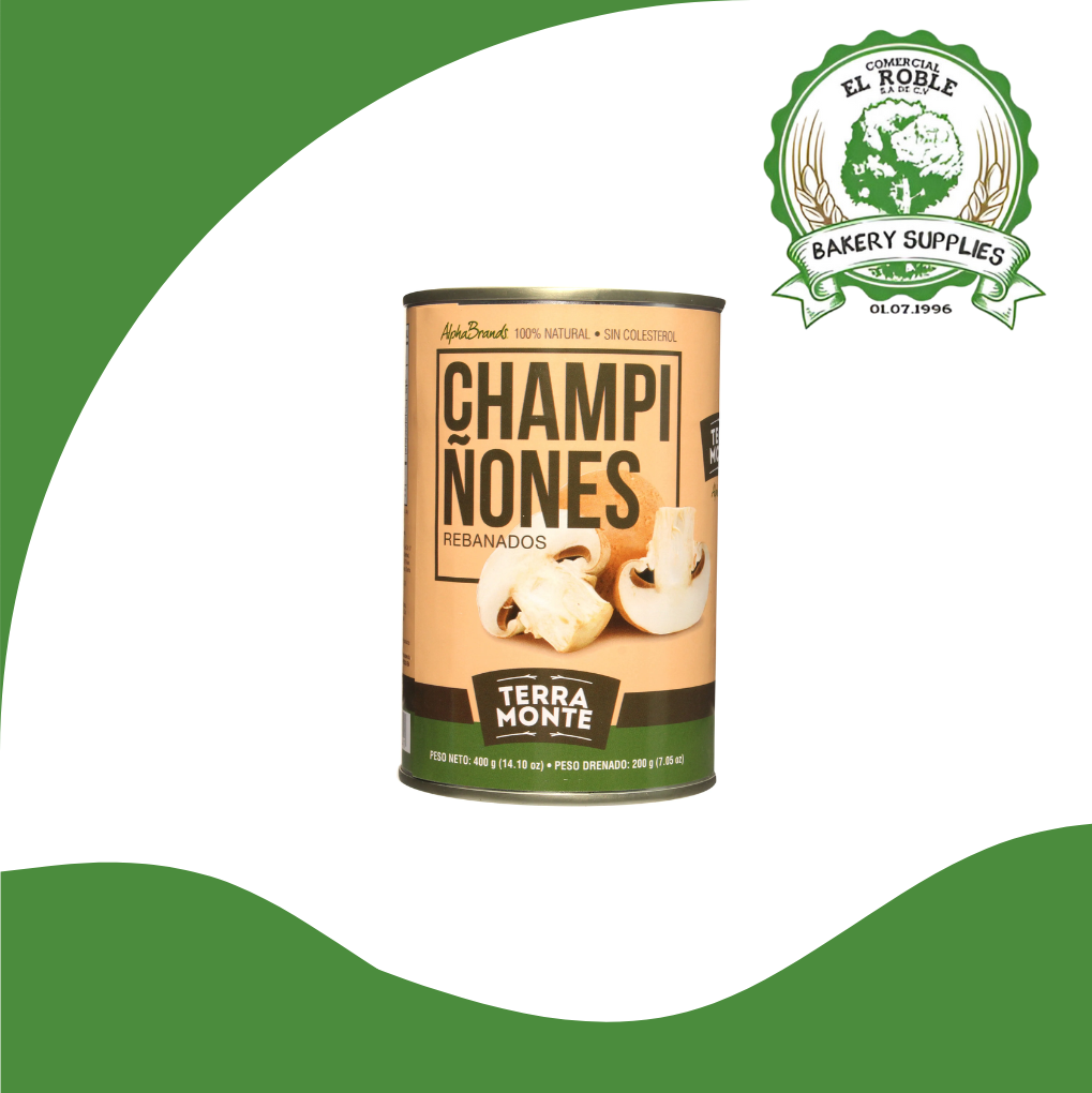 [101892] TERRAMONTE CHAMPIÑONES REBANADOS 24/400 GRAMOS