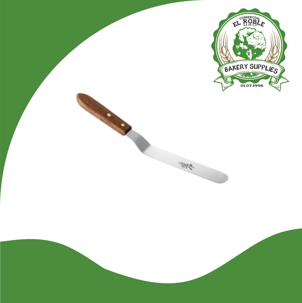 [101924] ATECO SPATULA 9" MADERA 1389 1/1 UNI