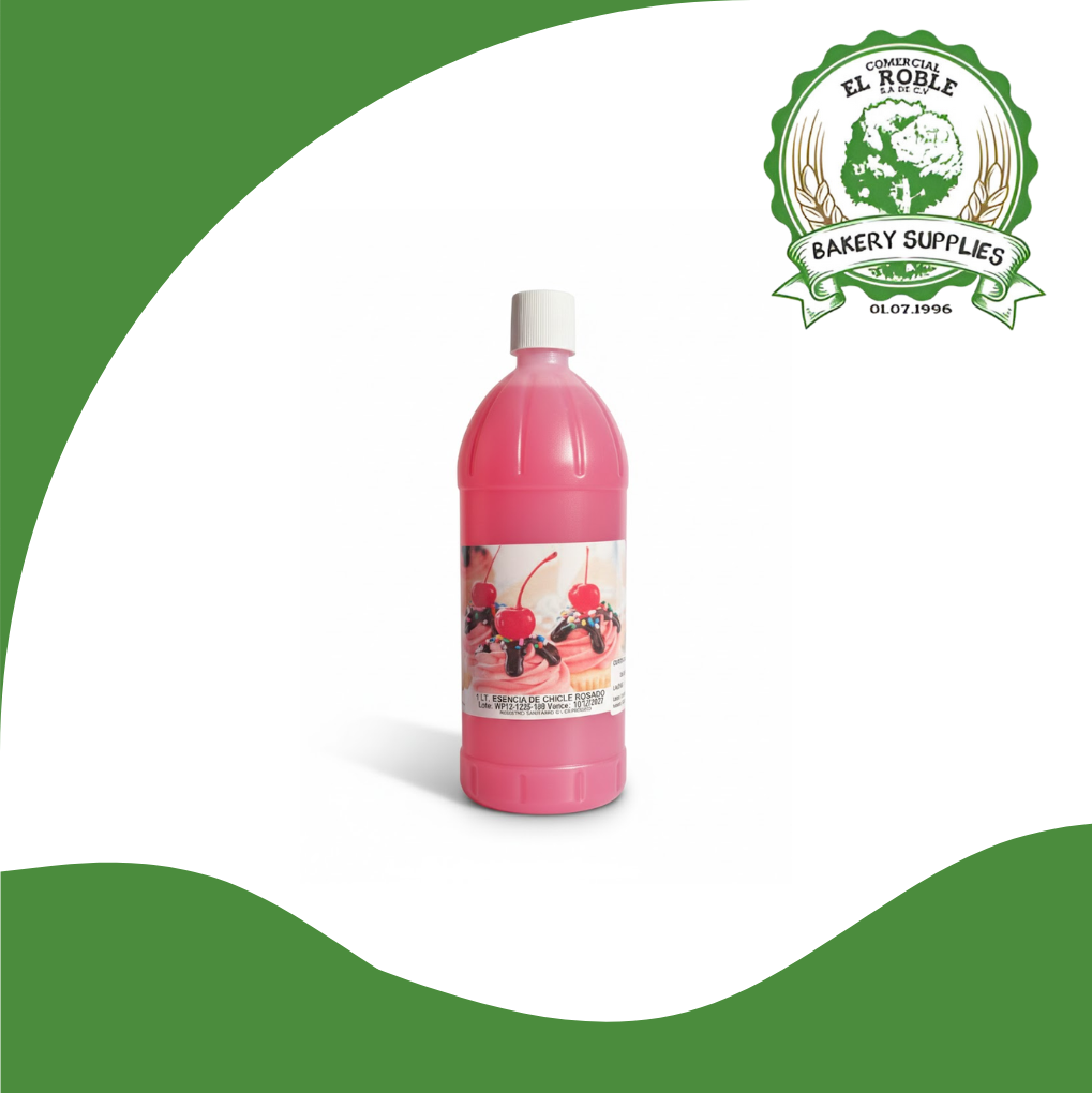 [101983] IMPORT ESENCIA CHICLE ROSADO 1/1 LITRO