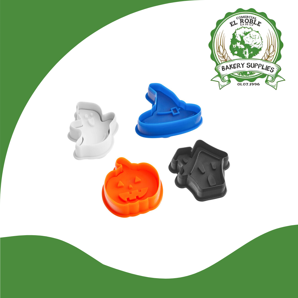 [102103] ATECO CORTADOR HALLOWEN 4 PCS 1992 1/1 UNI