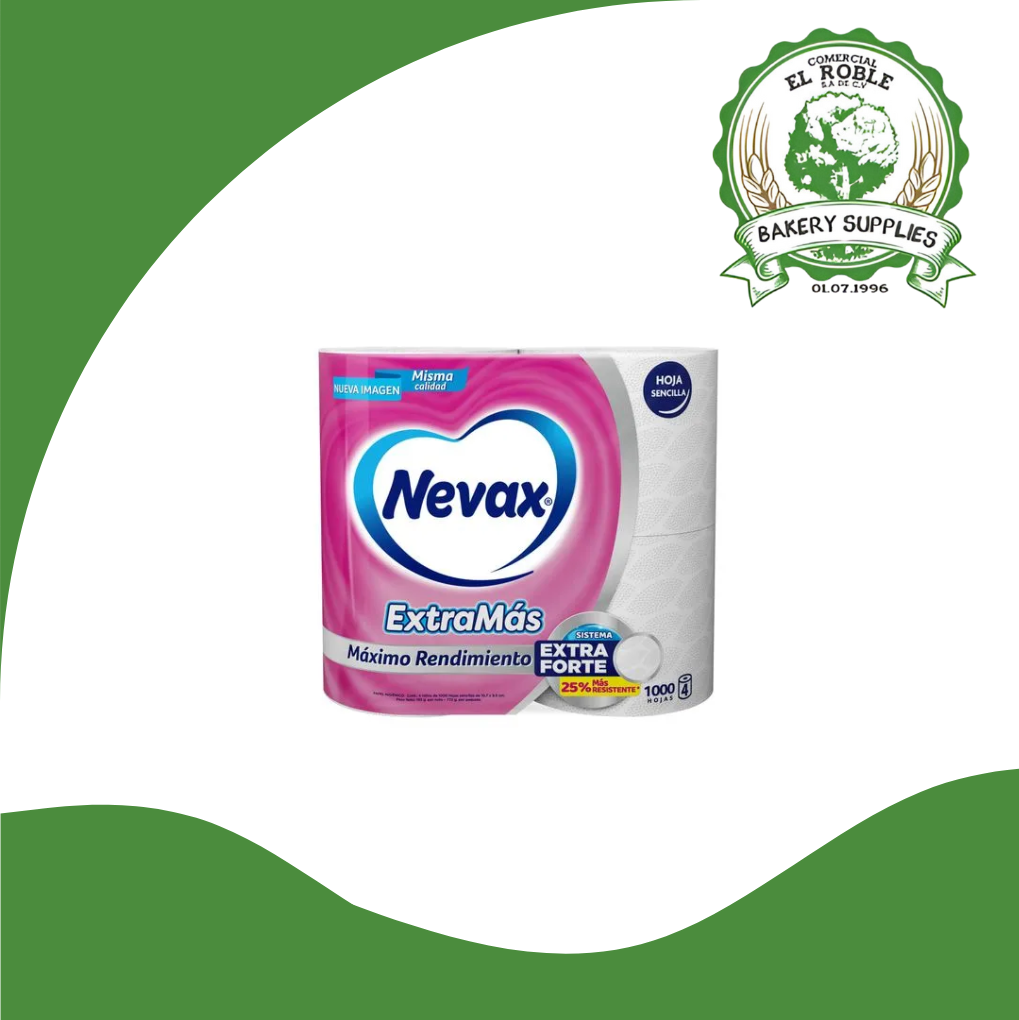 [102132] NEVAX PAPEL HIGIENICO RENDIDOR 12/4 ROLLO