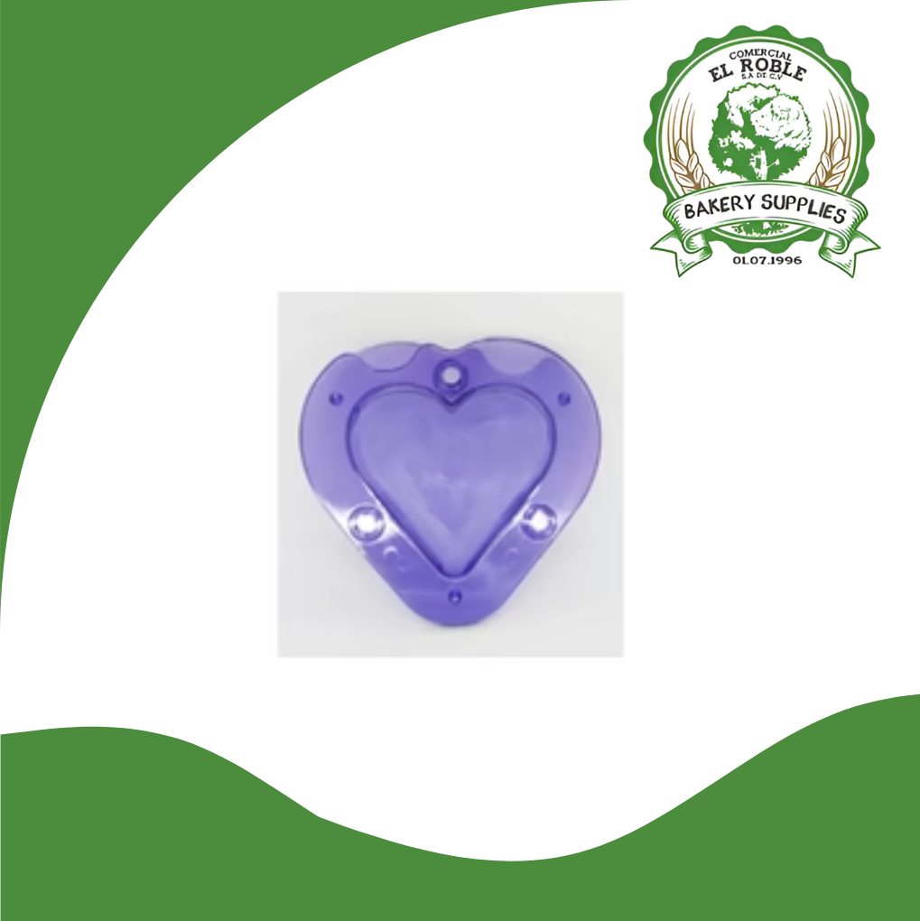 [102210] EL ROBLE MOLDE ACRILICO CORAZON 1094 1/1 UNI