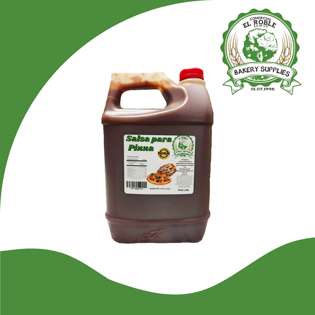 EL ROBLE SALSA PARA PIZZA 4/4 KILOS