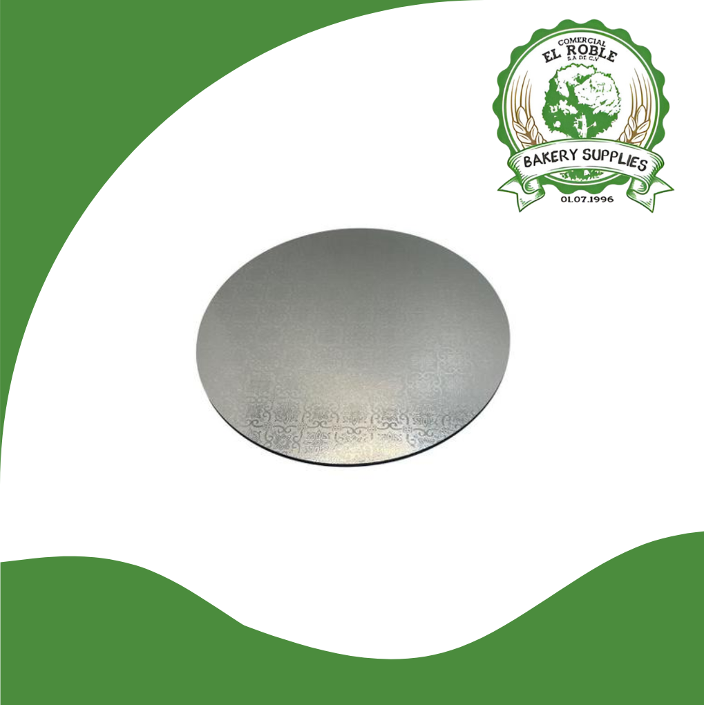 EL ROBLE DISCO PLATA 15CM 4547 1/1 UNI
