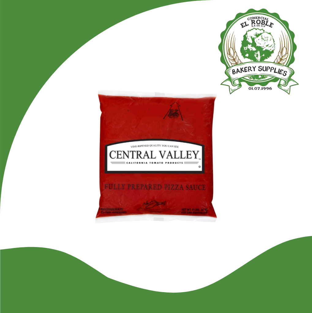 CENTRAL VALLEY SALSA PIZZA 1/6 LIBRAS