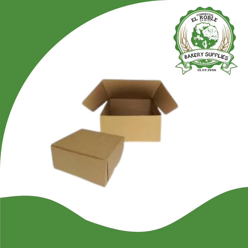CAJA PASTEL PLEGADIZA 12X12X4.5 1/1 UNI