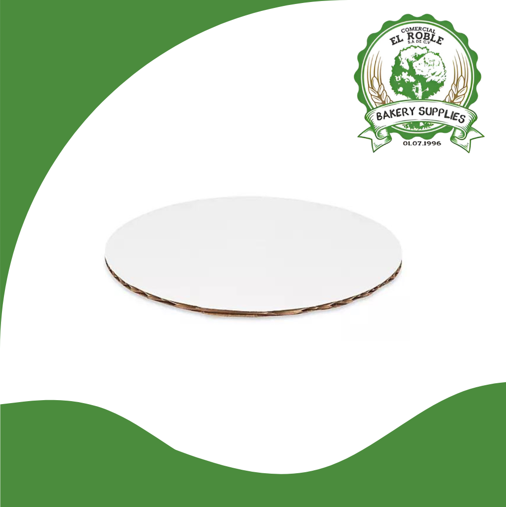 [102420] CIRCULO CARTON BLANCO SIN CENEFA # 9 1/1 UNI