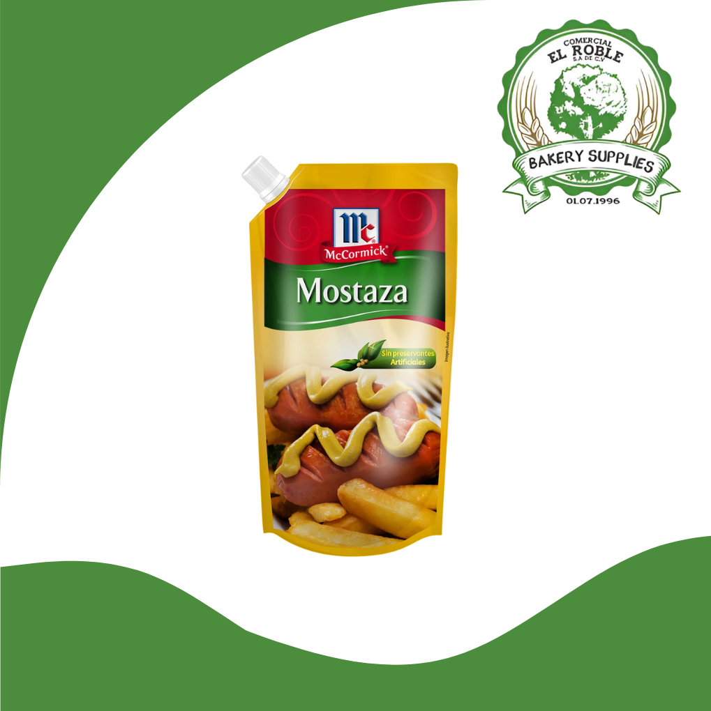 MC CORMICK MOSTAZA BOLSA 12/200 G