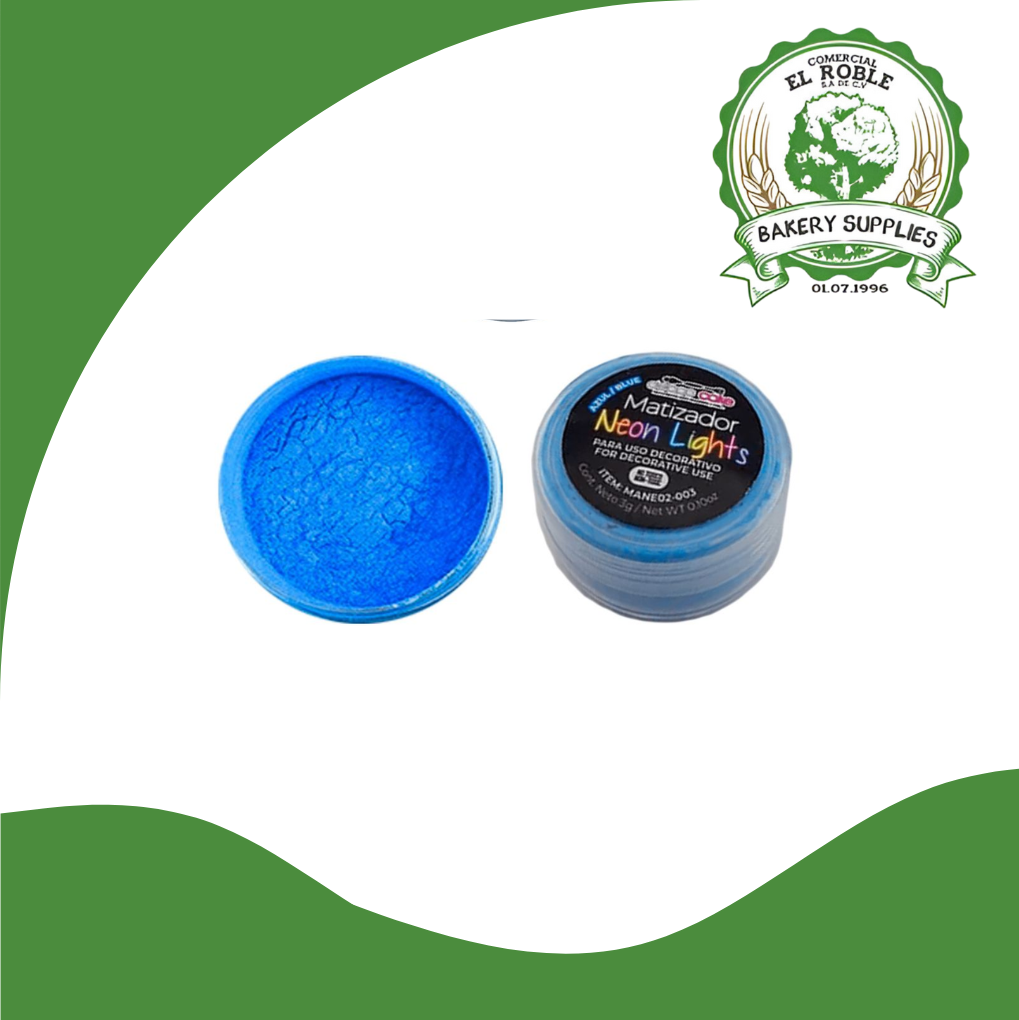 [102500] EL ROBLE MATIZADOR NEON AZUL 1/3 GRAMOS