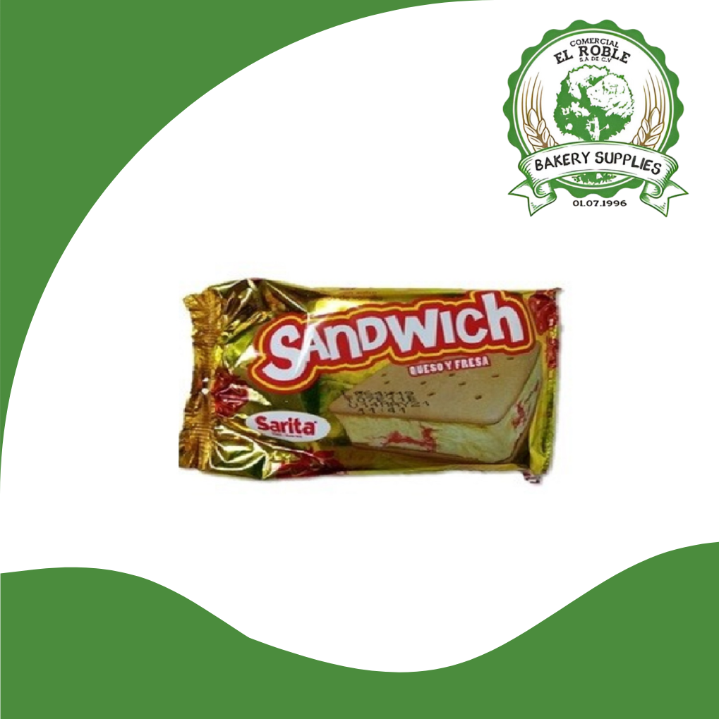 [102524] SARITA SANDWICH QUESO FRESA 12/UNI